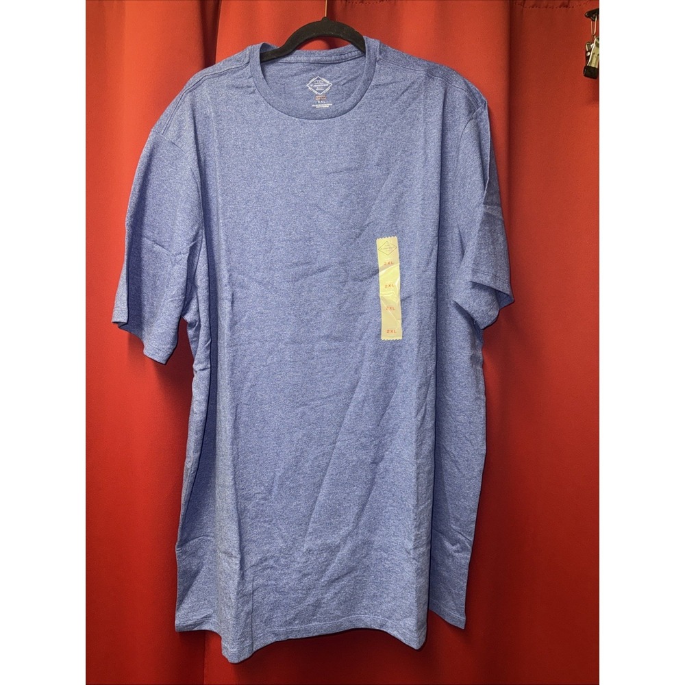2XL Sleeve Chalk Violet Tee St John's Bay Blue